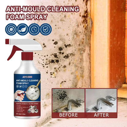 Wall Mildew Remover Mildew Stain Remover Spray Active Mildew Mould Removal Foam Spray Long-lasting Effect Wall Mold Remover