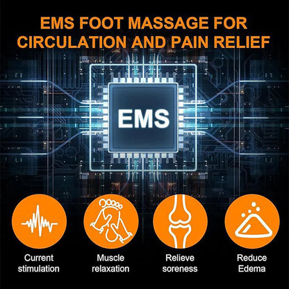 Electric Foot Massager Shoe EMS Pad Muscle Stimulation Massage Foot Relaxation Foot Spa Machine Feet Massager Tools Circulation