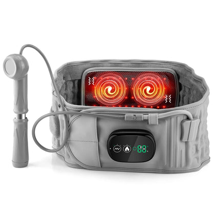 Heating Waist Massager Belts Vibration Inflatable Heated Pads Back Protector Waist Massage Relax Warmer