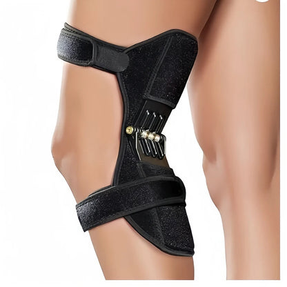 1Pc Knee Booster Support Spring Power Knee Stabilizer Pad Knee Protection Booster for Weak Legs Running Squat Climbing
